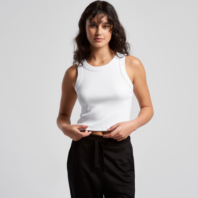 Load image into Gallery viewer, AS Colour Wo's Organic Rib Crop Tank 4064G
