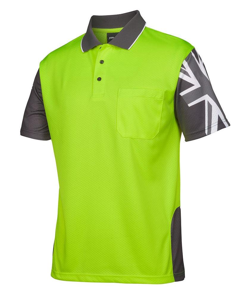 Load image into Gallery viewer, JB's Hi Vis Southern Cross Polo 6HSC
