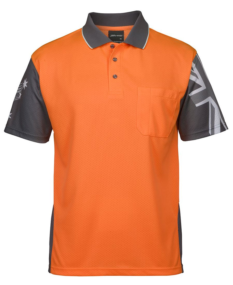 Load image into Gallery viewer, JB's Hi Vis Southern Cross Polo 6HSC
