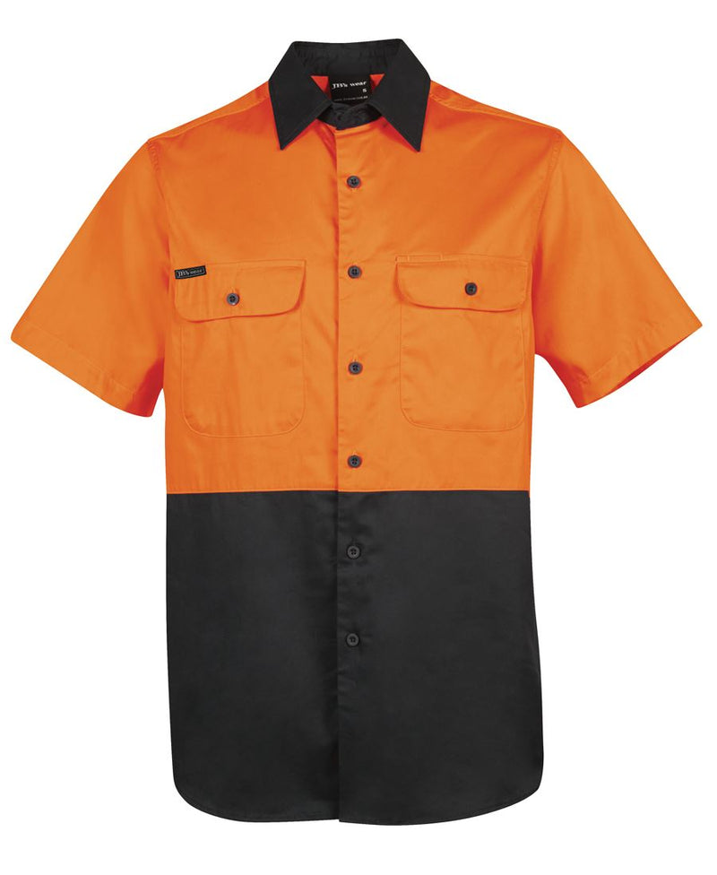Load image into Gallery viewer, JB's Hi Vis S/S 150G Work Shirt 6HWSS
