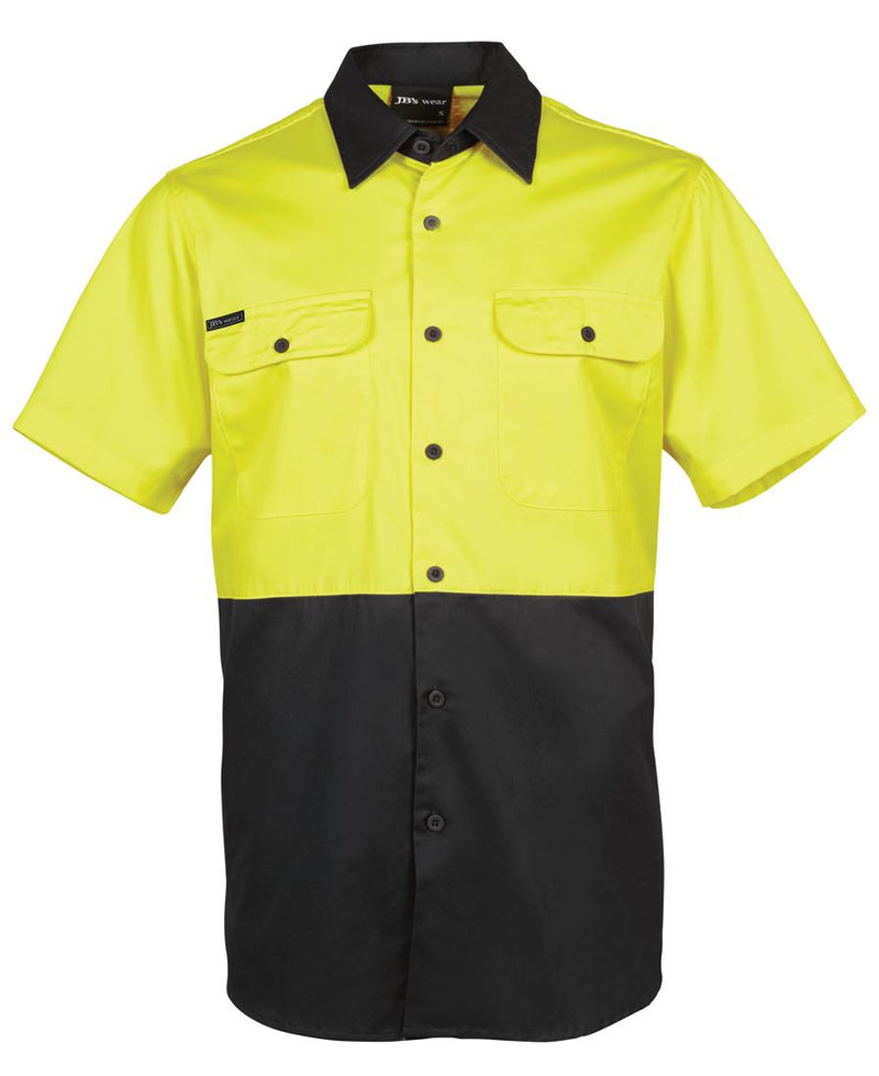 Load image into Gallery viewer, JB's Hi Vis S/S 150G Work Shirt 6HWSS
