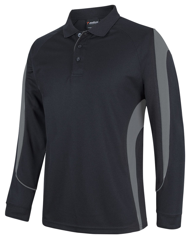Load image into Gallery viewer, Podium L/S Bell Polo 7BELL
