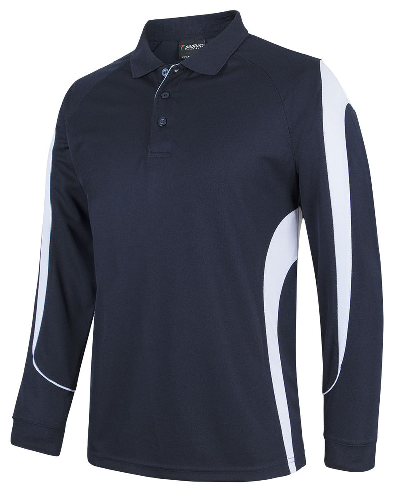 Load image into Gallery viewer, Podium L/S Bell Polo 7BELL
