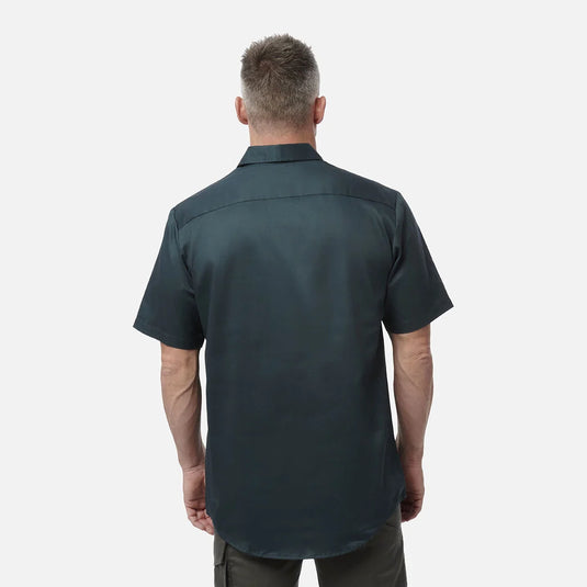 KingGee Originals Short Sleeve Closed Front Cotton Drill Work Shirt