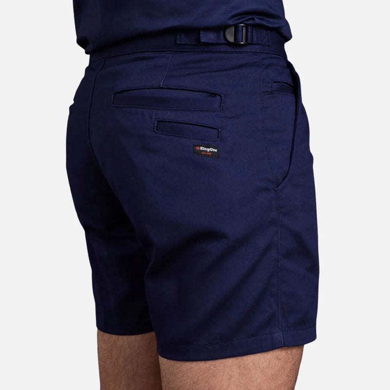 Load image into Gallery viewer, KingGee Originals Side Tab Cotton Drill Work Shorts
