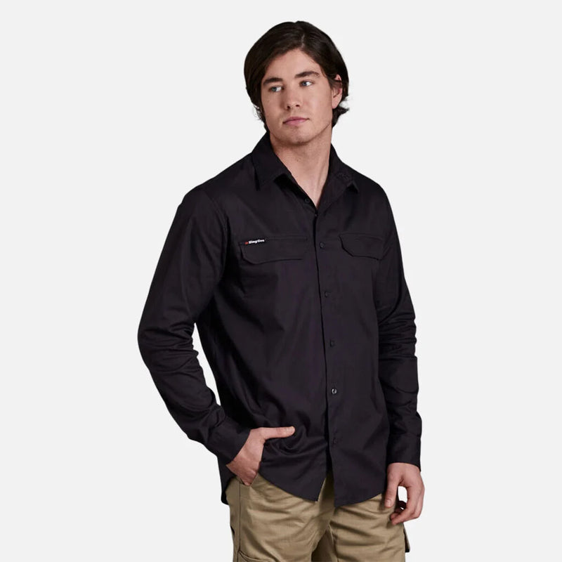 Load image into Gallery viewer, KingGee Workcool Pro Stretch Long Sleeve Work Shirt
