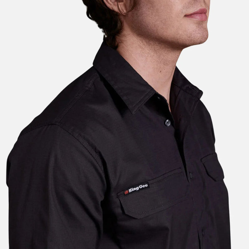 Load image into Gallery viewer, KingGee Workcool Pro Stretch Long Sleeve Work Shirt
