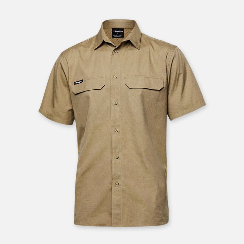 Load image into Gallery viewer, KingGee Workcool Pro Stretch Short Sleeve Work Shirt
