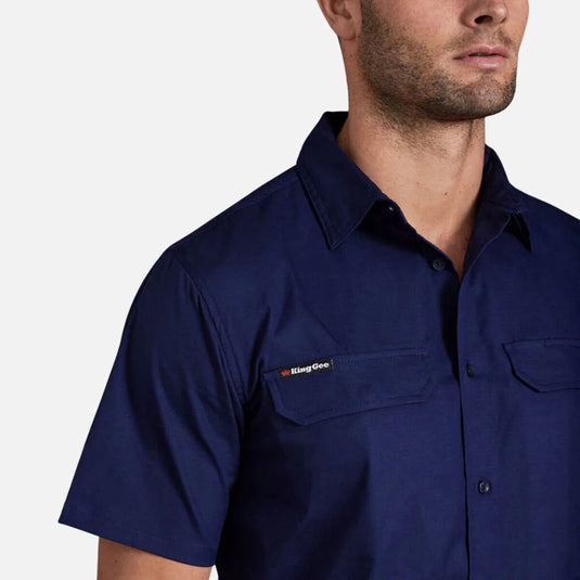 KingGee Workcool Pro Stretch Short Sleeve Work Shirt