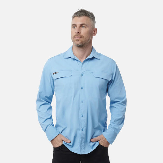 KingGee Drycool Lightweight Stretch Long Sleeve Work Shirt