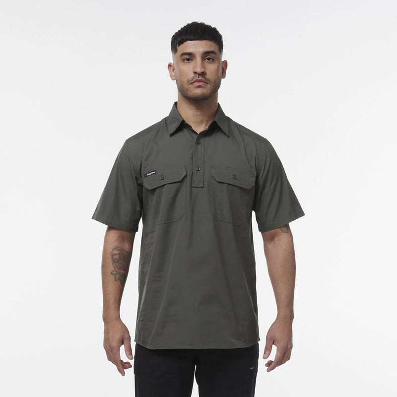 Load image into Gallery viewer, KingGee Workcool Vented Closed Front Shirt Short Sleeve
