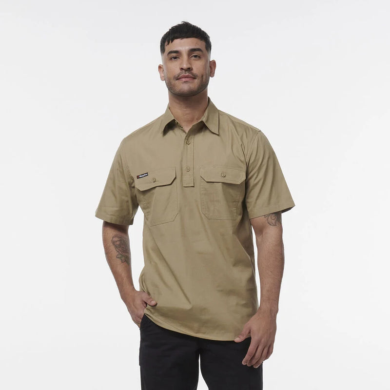 Load image into Gallery viewer, KingGee Workcool Vented Closed Front Shirt Short Sleeve
