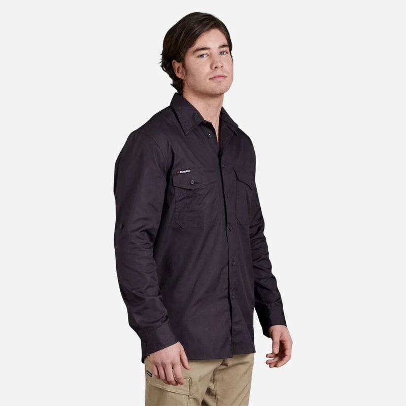 Load image into Gallery viewer, KingGee Workcool 2 Lightweight Ripstop Long Sleeve Work Shirt
