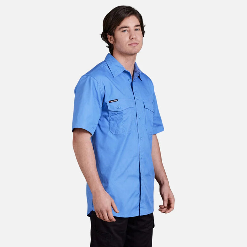 Load image into Gallery viewer, KingGee Workcool 2 Lightweight Ripstop Short Sleeve Work Shirt
