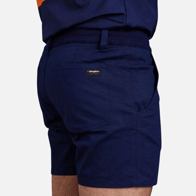 Load image into Gallery viewer, KingGee Tradies Comfort Waist Short Shorts
