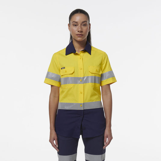 Womens Workcool Vented Reflective Short Sleeve Shirt K44229