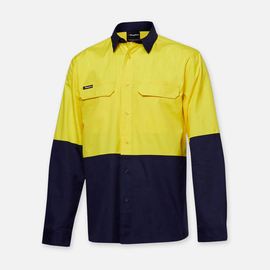 Workcool Pro Hi-Vis Stretch Long Sleeve Work Shirt K54027