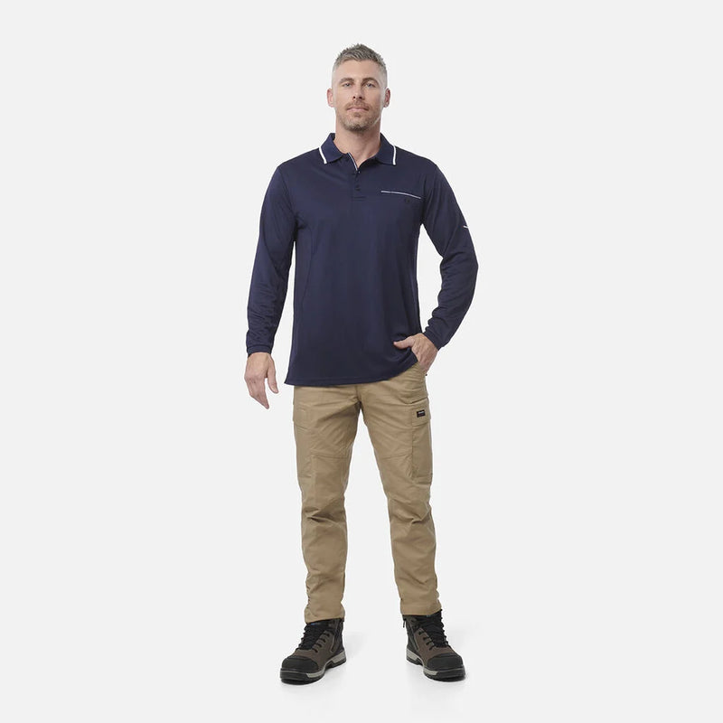 Load image into Gallery viewer, KingGee Workcool Long Sleeve Polo Shirt
